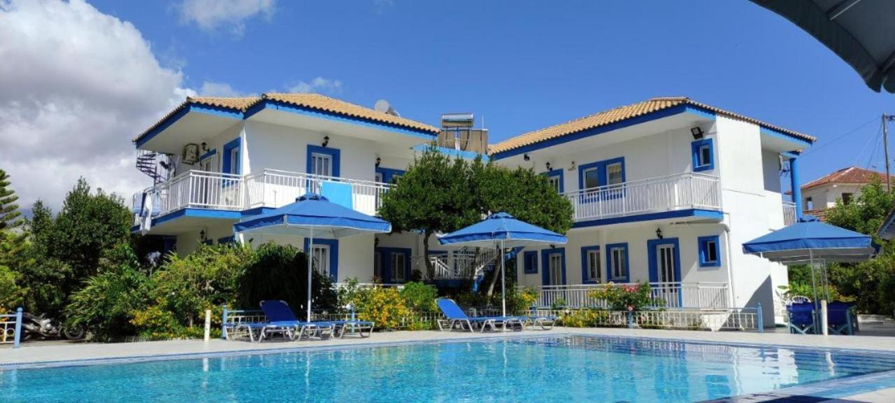 Blue White Apartments - Kefallonia Poolside Retreats Spartia  Luaran gambar