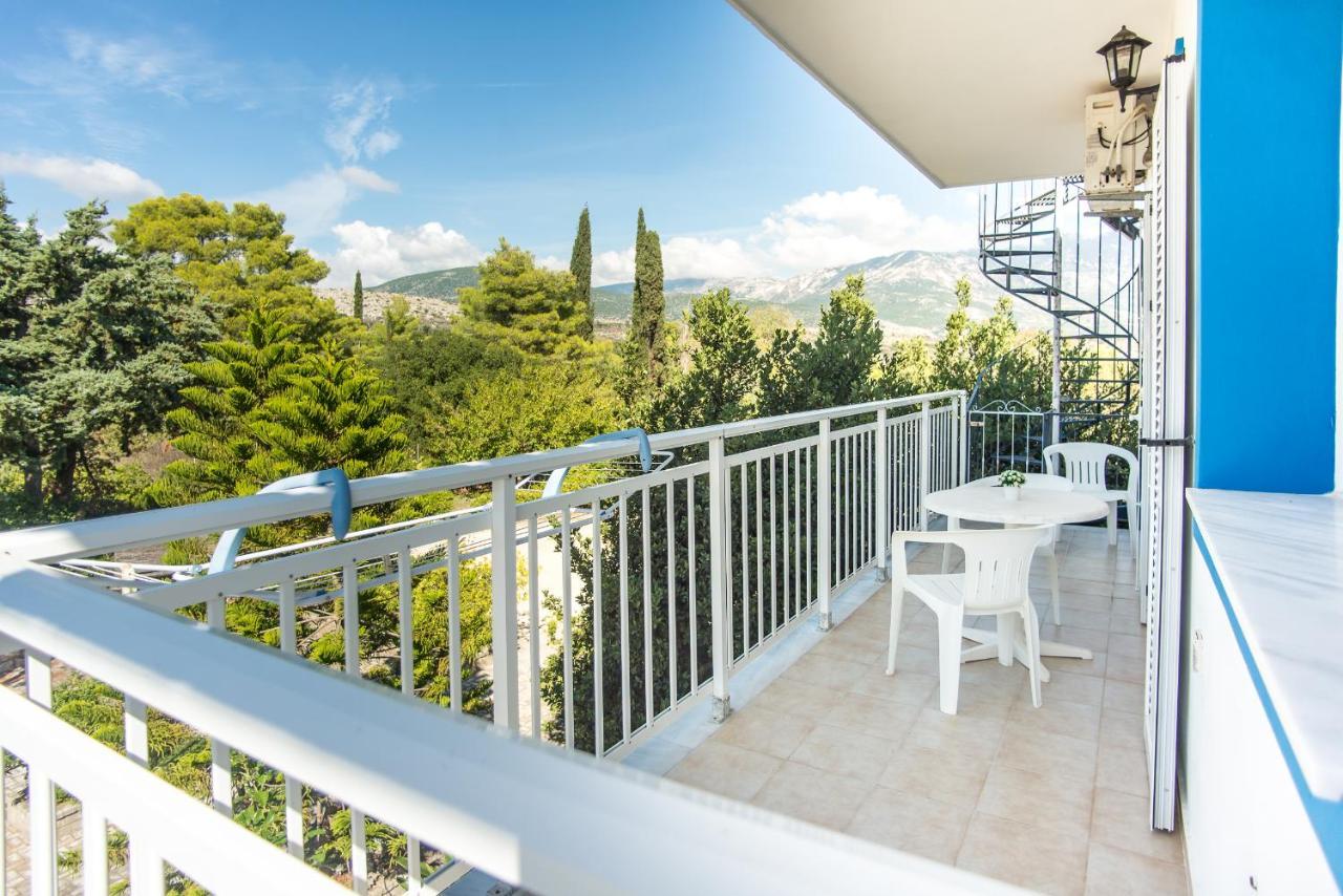 Blue White Apartments - Kefallonia Poolside Retreats Spartia  Luaran gambar